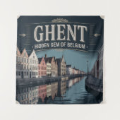 Gent – Versteckter Schatz Belgiens Wandteppich (Vorderseite)