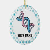 Gentechnik-Berater DNA Keramik Ornament (Rechts)