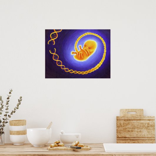 Gentechnik Poster (Küche)