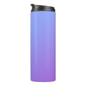Gentian blue Gift Sport thermal tumbler Thermosbecher (Nach rechts gedreht)
