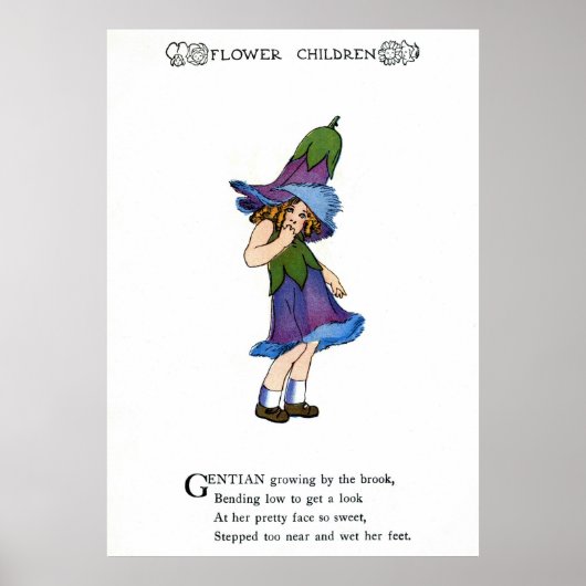 Gentian Poster (Vorne)