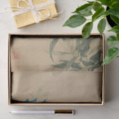 Gentiana und Red Lychnis von Ma Yuanyu Seidenpapier (Geschenk)