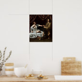 Gentileschi - Ehefrau von Joseph und Potiphar Poster (Küche)