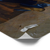 Gentileschi - Geburt des Heiligen Johannes des Tau Poster (Ecke)