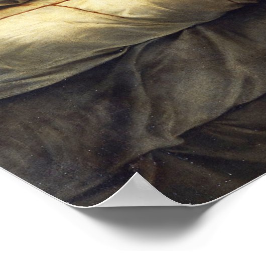 Gentileschi - Giuditta Decapita Oloferne Poster (Ecke)