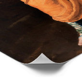 Gentileschi - Korsika und der Satyr Poster (Ecke)