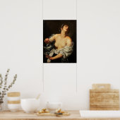 Gentileschi - Lucretia Artcurial Poster (Küche)