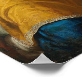 Gentileschi - Lucretia Poster (Ecke)