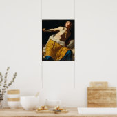 Gentileschi - Lucretia Poster (Küche)