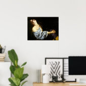 Gentileschi - Mary Magdalene Poster (Heimbüro)