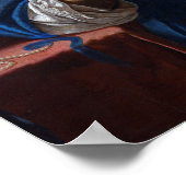 Gentileschi - Penitent Magdalene Poster (Ecke)