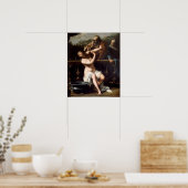 Gentileschi - Susanna und die Ältesten Poster (Küche)