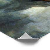 Gentileschi - Vorwurf der Inklination Poster (Ecke)