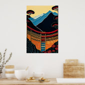 Genting Highlands - Leinwand Art Print Poster (Küche)