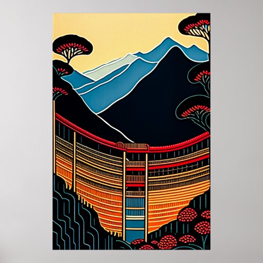 Genting Highlands - Leinwand Art Print Poster (Vorne)
