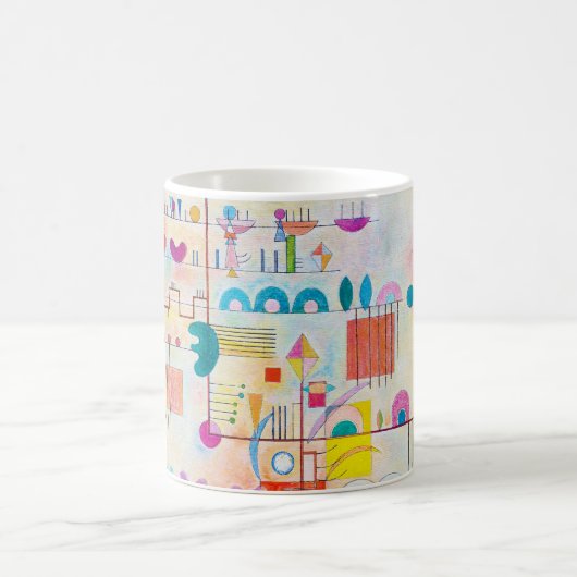 Gentle Accent, Wassily Kandinsky Kaffeetasse (Mittel)