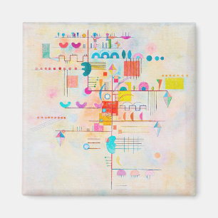 Gentle Accent, Wassily Kandinsky Magnet