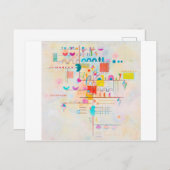 Gentle Accent, Wassily Kandinsky Postkarte (Vorne/Hinten)
