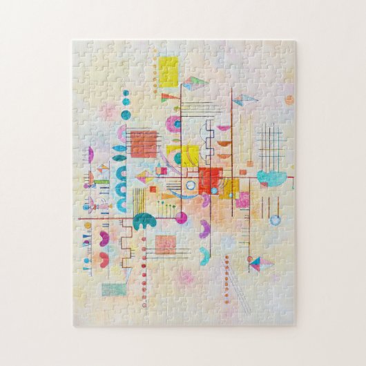Gentle Accent, Wassily Kandinsky Puzzle (Vertikal)