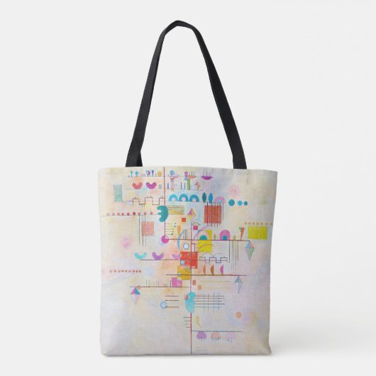 Gentle Accent, Wassily Kandinsky Tasche (Rückseite)