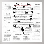 Gentle Art of Herding Cats...2015 Kalender Poster (Vorne)