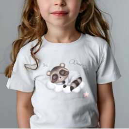 Gentle Baby Boy Raccoon Animal Baby T-shirt