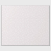 Gentle Bloom (weiß | Pink) Geschenkpapier (Flach)