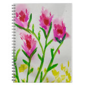 Gentle Blooms – Soft Watercolor Floral Greeting Notizblock (Vorderseite)