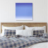 Gentle Blues Wrapped Canvas Leinwanddruck (Insitu (Schlafzimmer))