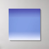 Gentle Blues Wrapped Canvas Leinwanddruck (Vorderseite)