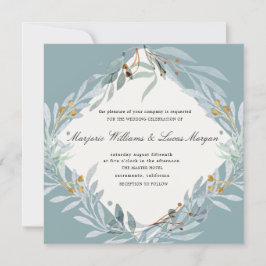 Gentle Botanics | Einladung zur Hochzeit auf dem P