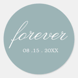 Gentle Botanics Forever Round Sticker