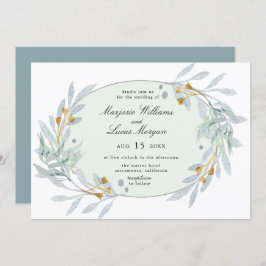 Gentle Botanics Wedding Einladung