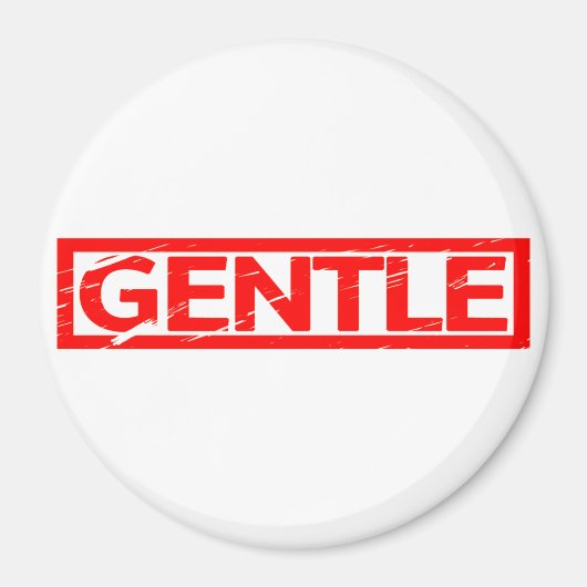 Gentle Briefmarke Magnet (Vorne)