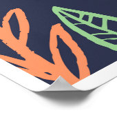 Gentle by Nature, Fierce by Necessity Poster (Ecke)