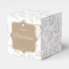 Gentle Christmas Trees Fevor Box Geschenkschachtel