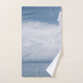 Gentle Cloudy Ocean Breeze 1 Badhandtuch Set (Handtuch)