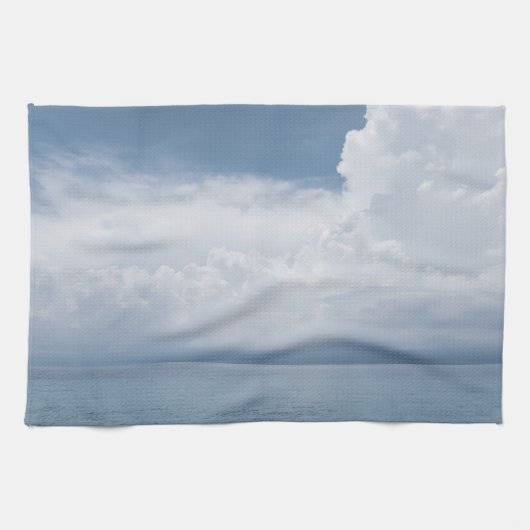 Gentle Cloudy Ocean Breeze 1 Geschirrtuch (Horizontal)