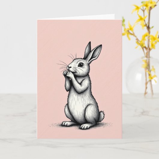 Gentle Creature Greeting Card Karte (Gelbe Blume)
