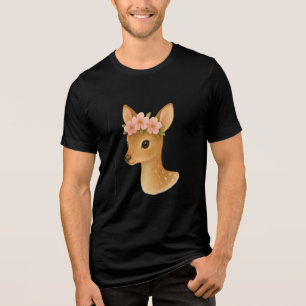 Gentle Deer Magic Tri-Blend Shirt