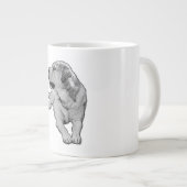 Gentle Dots, Loyal Blize Jumbo-Tasse (Vorderseite Rechts)