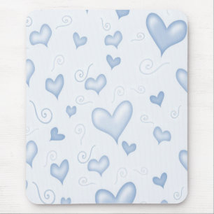Gentle Elegant Hearts Mousepad