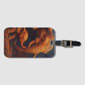 Gentle Elephants Luggage Tag Gepäckanhänger (Vorderseite (Horizontal))