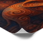 Gentle Elephants Poster (Ecke)