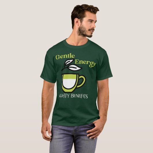 Gentle Energy, Mighty Benefits — Wellness Vibes, T-Shirt (Vorne ganz)