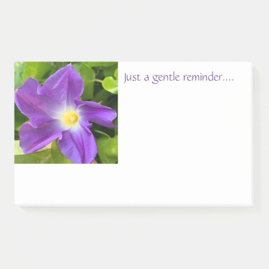 Gentle Erinnerung post-it Klebezettel (Vorderseite)