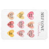 Gentle Erinnerungen für die psychische Gesundheit  Magnet (Horizontal)