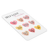 Gentle Erinnerungen für die psychische Gesundheit  Magnet (Rechte Seite)