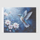 Gentle Flight Hummingbird Decoupage Seidenpapier (Vorderseite)