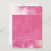 Gentle Floral Einladung (Rückseite)
